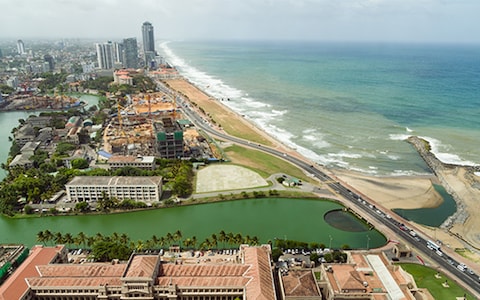 Watch the Sunset at Gall Face Green